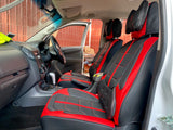 Seat Covers | Red and Black