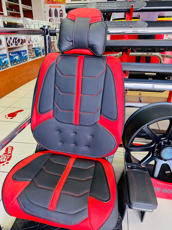 Seat Covers | Red and Black