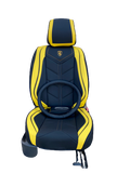 Seat Covers | Black and Yellow